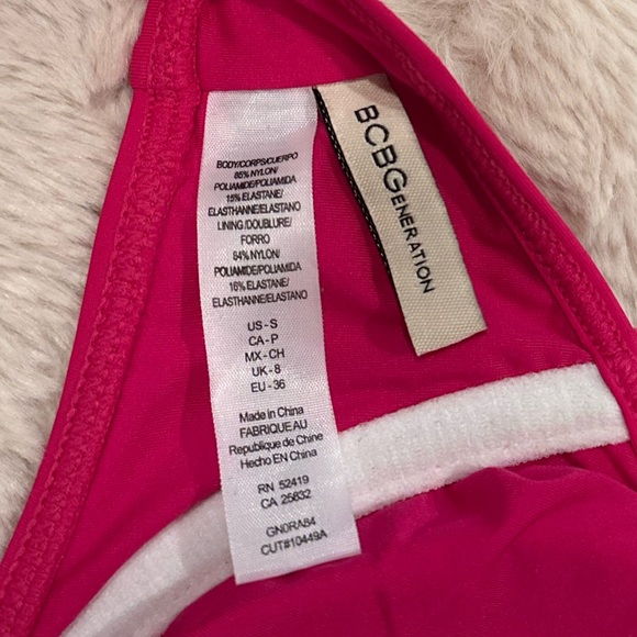 BCBG pink bikini. NWT. - Picture 4 of 6